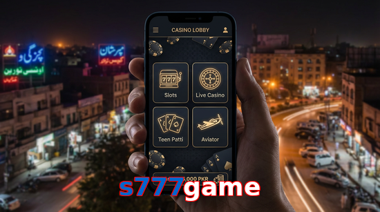 Main screen of S777game app page for PK players